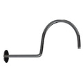 Thanh nối bát sen âm tường mạ đen chrome Jaquar SHA-BCH-485