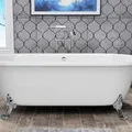 Bồn Tắm Độc Lập Có Chân Jaquar Queen's JBT-WHT-FSBTMAD1778 1.7m