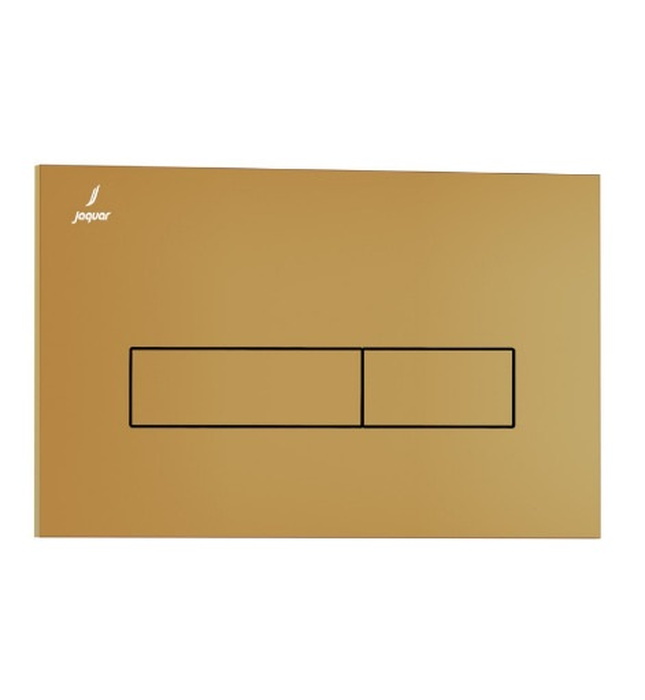 Mặt nạ nhấn xả Kubix mạ vàng mờ Jaquar JCP-GMP-352415V