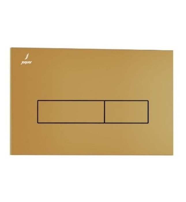 Mặt nạ nhấn xả Kubix mạ vàng mờ Jaquar JCP-GMP-352415V