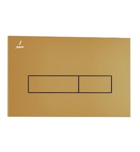 Mặt nạ nhấn xả Kubix mạ vàng mờ Jaquar JCP-GMP-352415V