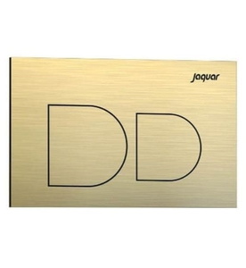 Mặt nạ nhấn xả D’arc mạ vàng mờ Jaquar JCP-GMP-372415