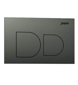 Mặt nạ nhấn xả D’arc mạ than chì Jaquar JCP-GRF-372415