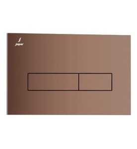 Mặt nạ nhấn xả Kubix mạ đồng đỏ Jaquar JCP-BGP-352415V