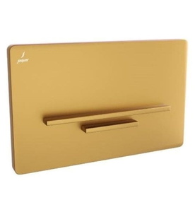 Mặt nạ nhấn xả Laguna mạ vàng mờ Jaquar JCP-GMP-912415