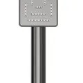 Tay sen tắm chữ nhật mạ đen chrome Jaquar HSH-BCH-1657