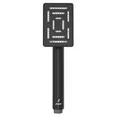Tay sen tắm chữ nhật mạ đen mờ Jaquar HSH-BLM-1657