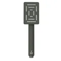 Tay sen tắm chữ nhật mạ than chì Jaquar HSH-GRF-1657