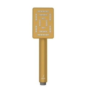 Tay sen tắm chữ nhật mạ vàng mờ Jaquar HSH-GMP-1657