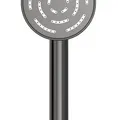 Tay sen tắm tròn một chức năng mạ đen chrome Jaquar HSH-BCH-1653