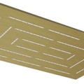 Bát sen cây chữ nhật mạ đồng cổ Jaquar OHS-ABR-1637