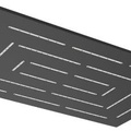 Bát sen cây chữ nhật mạ đen mờ Jaquar OHS-BLM-1637