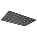 Bát sen cây chữ nhật mạ đen mờ Jaquar OHS-BLM-1637