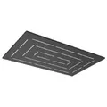 Bát sen cây chữ nhật mạ đen mờ Jaquar OHS-BLM-1637