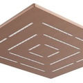 Bát sen cây hình vuông mạ đồng cổ Jaquar OHS-ACR-1619