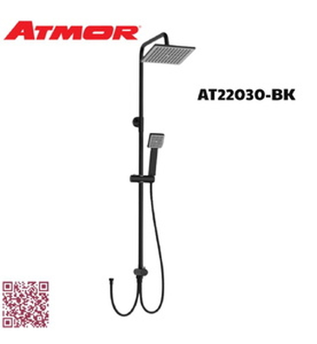 Thân sen cây tắm đứng Atmor AT22030-BK