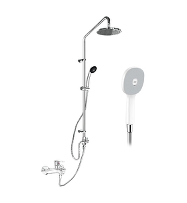 Vòi sen tắm đứng tăng áp Inax BFV-1115S-7C