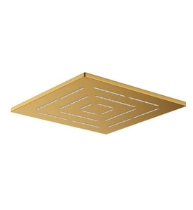 Bát sen cây hình vuông mạ vàng mờ Jaquar OHS-GMP-1619