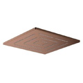 Bát sen cây hình vuông mạ đồng đỏ Jaquar OHS-BGP-1619