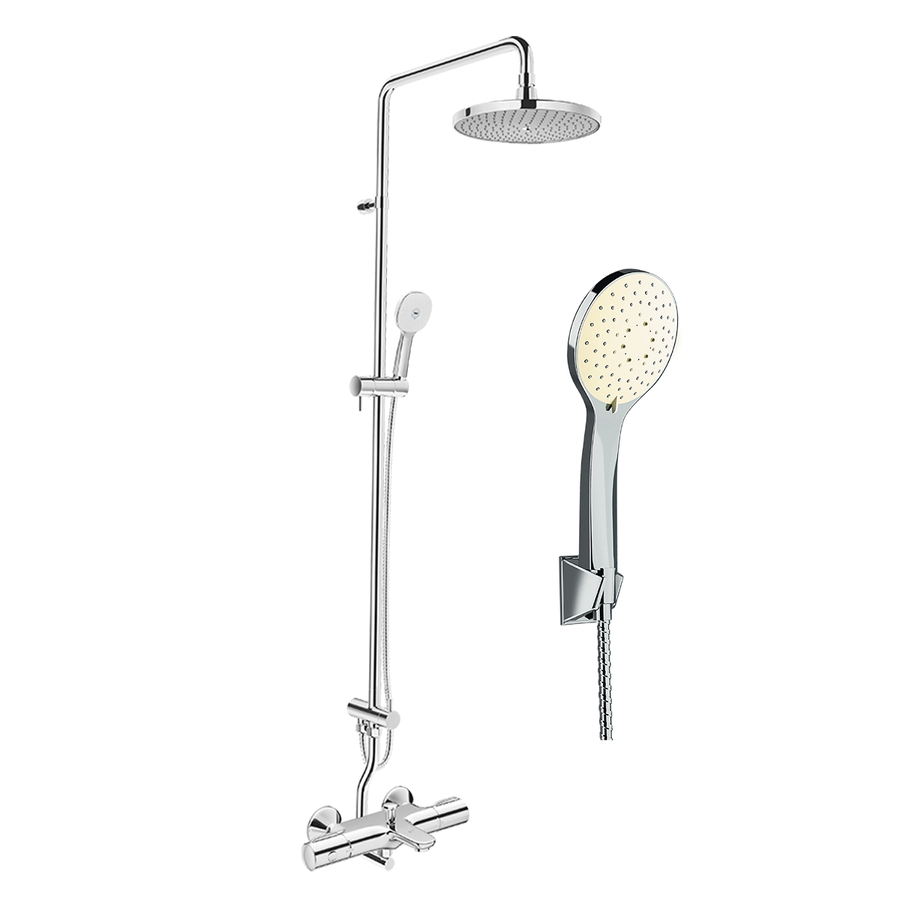 Vòi sen tắm đứng nhiệt độ Inax BFV-3415T-9C