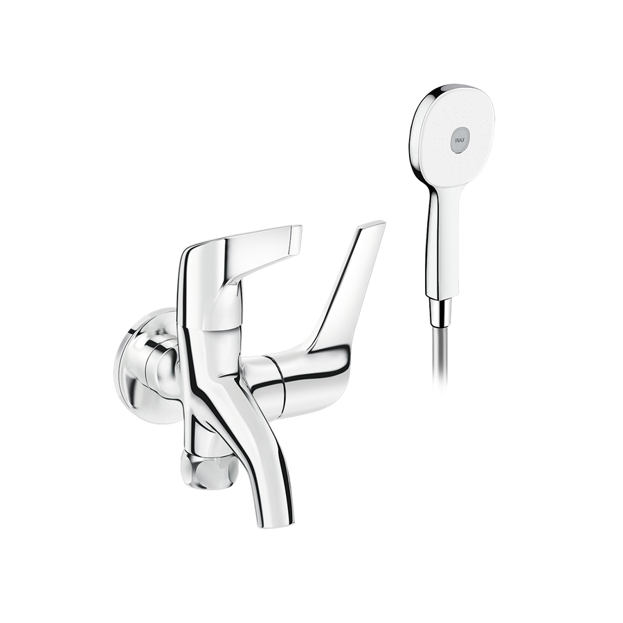 Vòi sen tắm 1 đường nước lạnh Inax BFV-17-8C