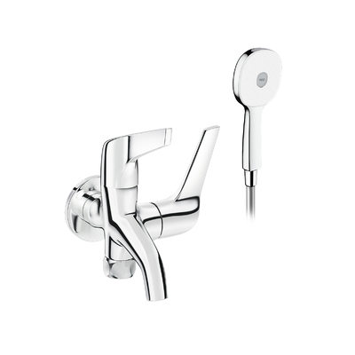 Vòi sen tắm 1 đường nước lạnh Inax BFV-17-8C