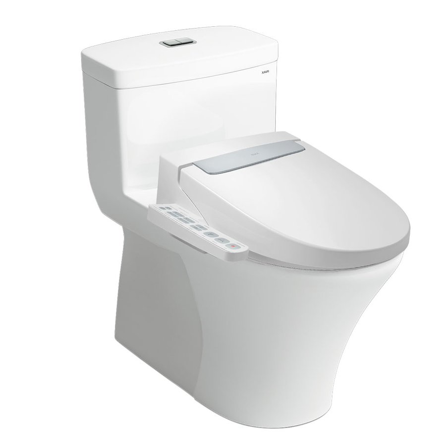 Bồn cầu 1 khối nắp điện tử Inax AC-900R+CW-H20VN