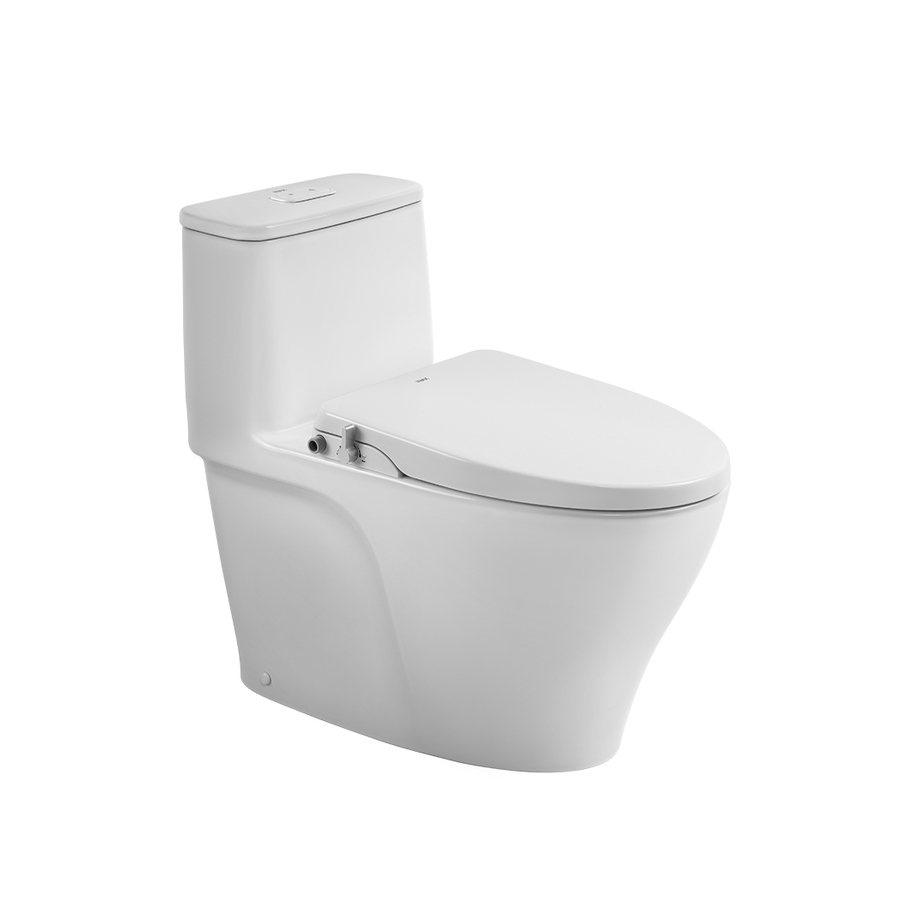 Bồn Cầu 1 Khối Nắp Rửa Cơ Inax AC-989+S15VN