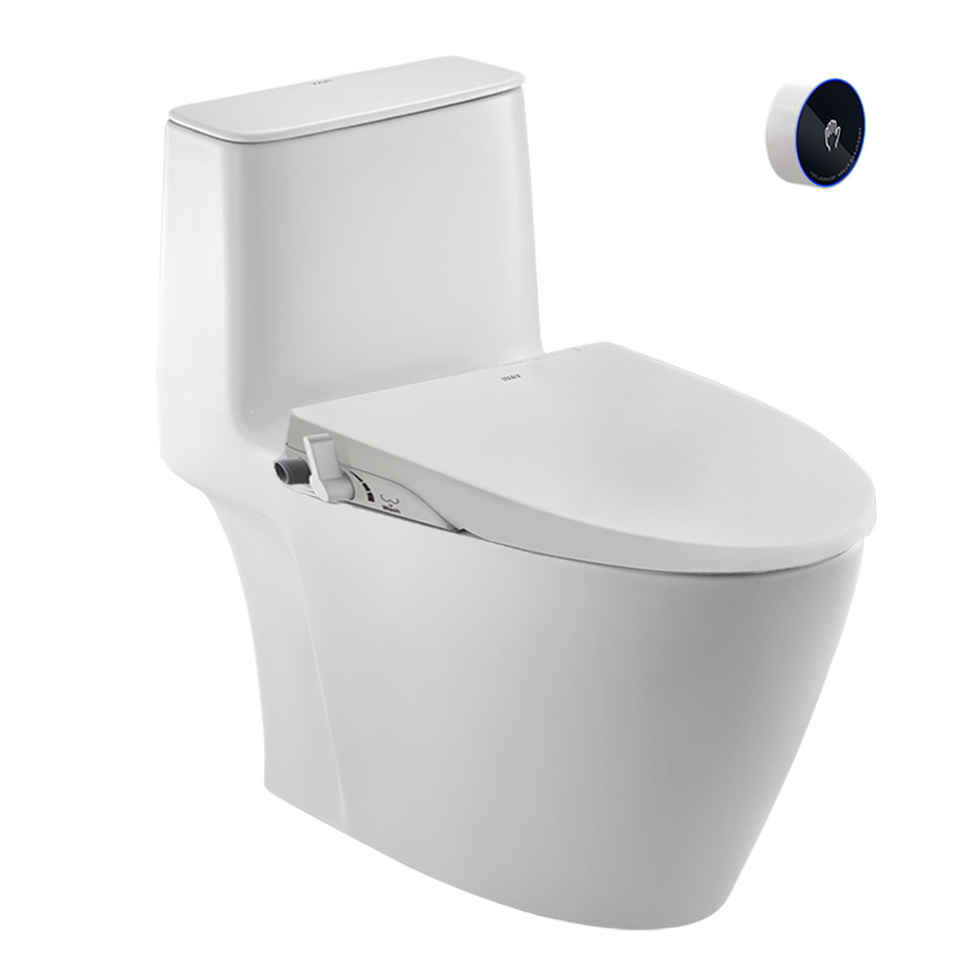 Bồn cầu 1 khối xả tự động nắp rửa cơ Inax ACT-902+CW-S15VN