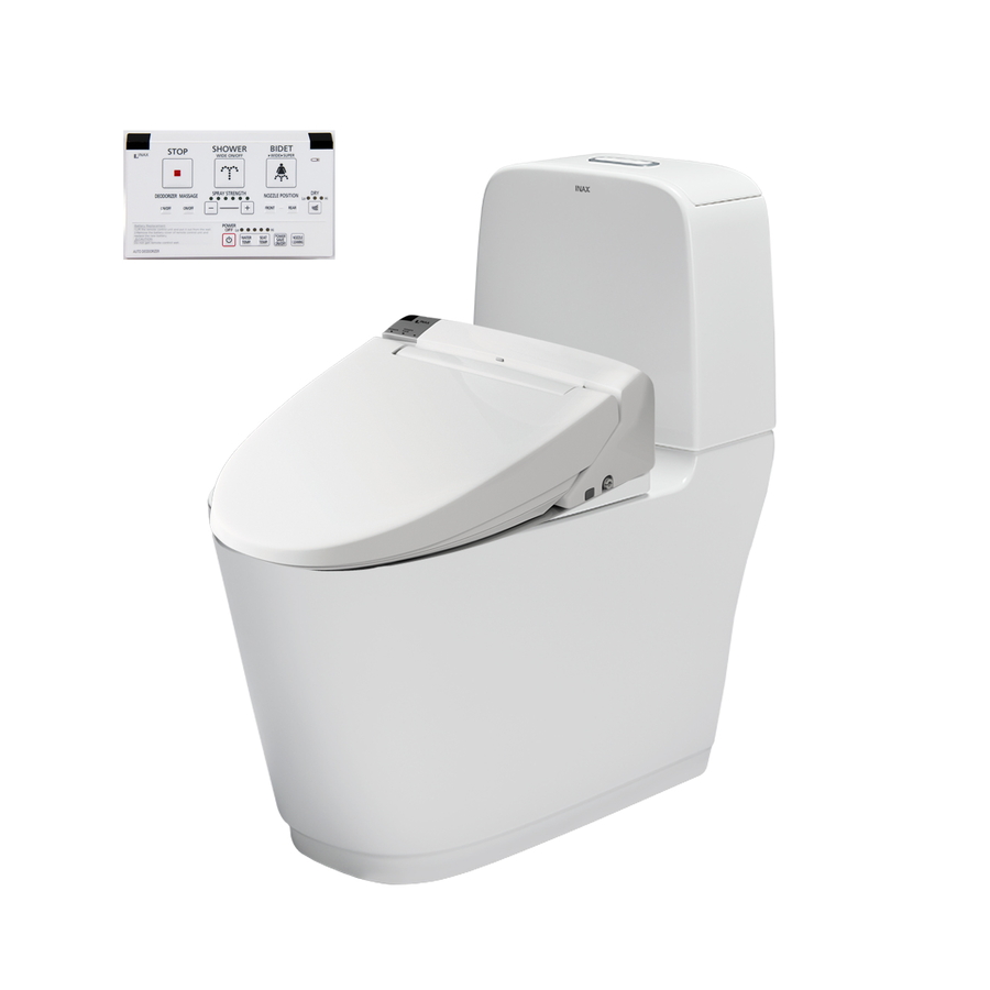 Bồn cầu 2 khối nắp điện tử Inax AC-832+CW-KA22AVN (S400)