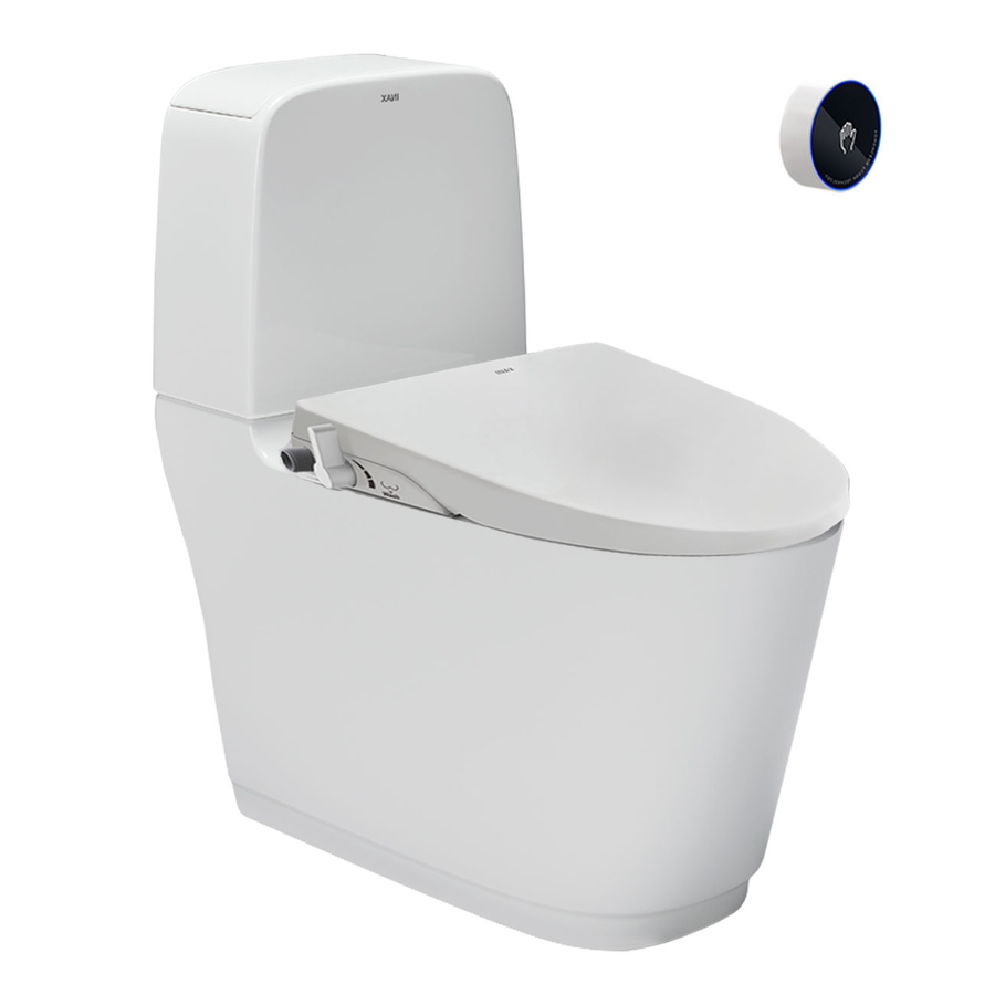 Bồn cầu 2 khối xả tự động nắp rửa cơ Inax ACT-832+CW-S15VN