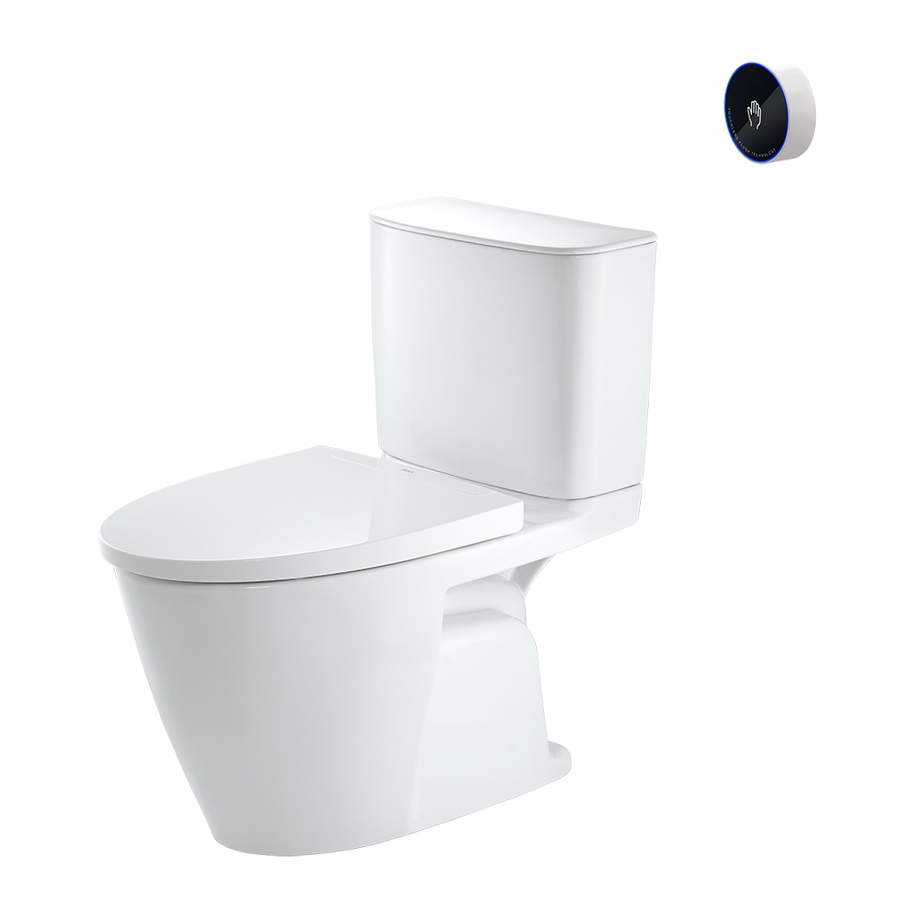 Bàn cầu 2 khối xả tự động nắp êm Inax ACT-602VN