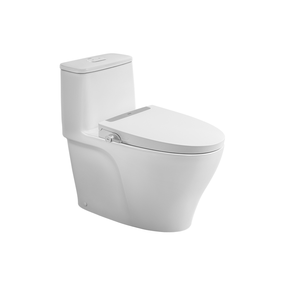 Bồn Cầu 1 Khối Nắp Rửa Cơ Inax AC-989+CW-S32VN