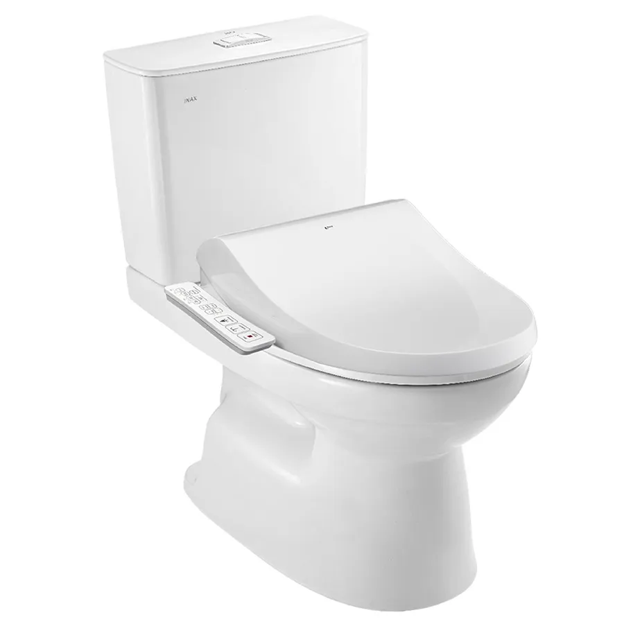 Bồn cầu 2 khối nắp điện tử Inax AC-514A+CW-H18VN/BW1