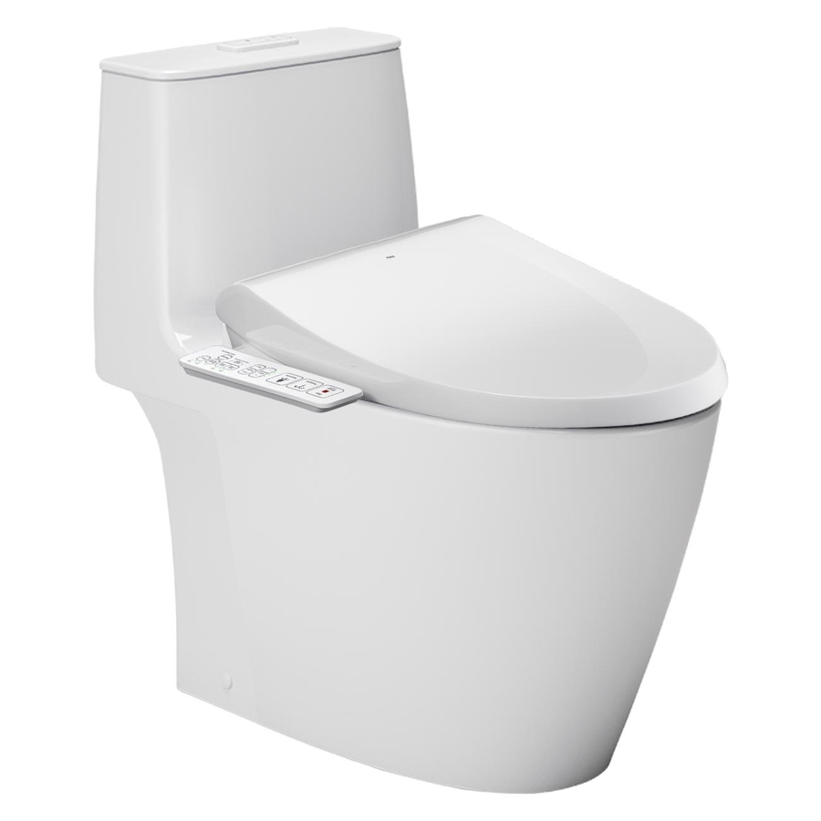 Bồn cầu 1 khối nắp điện tử Inax AC-902+CW-H18VN