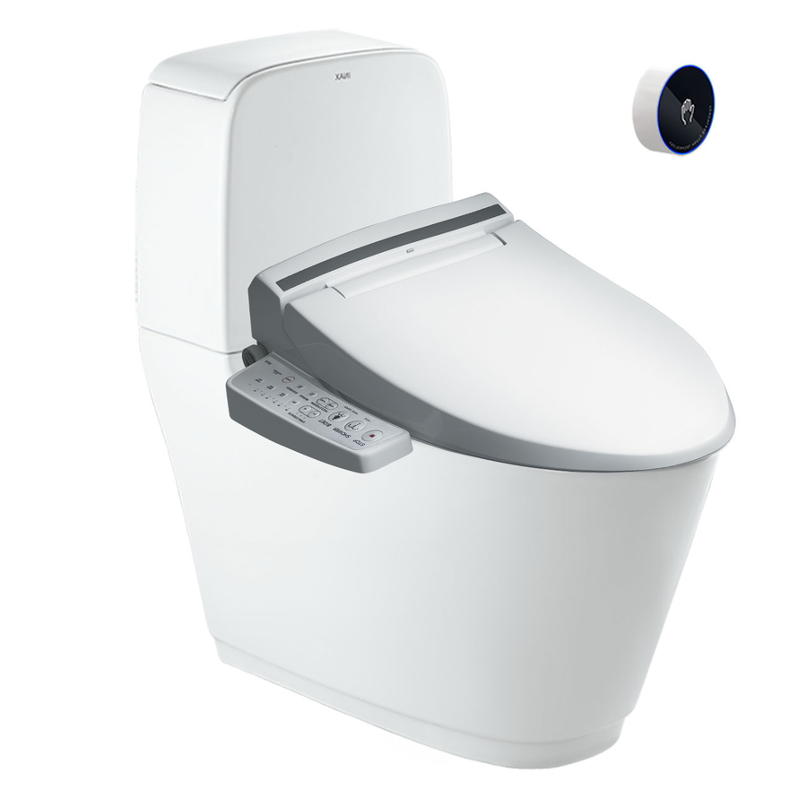 Bồn cầu 2 khối nắp điện tử xả tự động Inax ACT-832+CW-KB22AVN