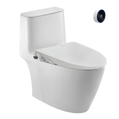 Bồn cầu 1 khối xả tự động nắp rửa cơ Inax ACT-902+CW-S15VN/BW1