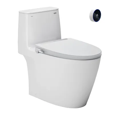 Bồn cầu 1 khối xả tự động nắp rửa cơ Inax ACT-902+CW-S32VN/BW1