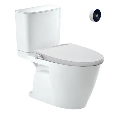 Bồn cầu 2 khối xả tự động nắp rửa cơ Inax ACT-602+CW-S32VN/BW1