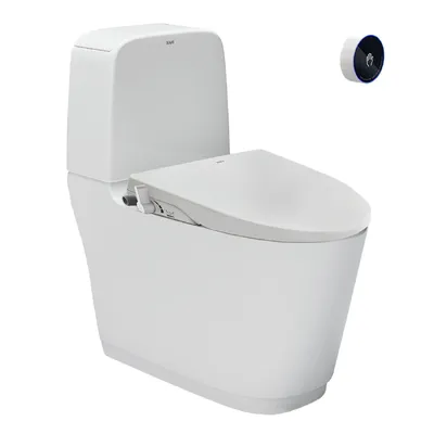 Bồn cầu 2 khối xả tự động nắp rửa cơ Inax ACT-832+CW-S15VN/BW1