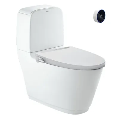 Bồn cầu 2 khối xả tự động nắp rửa cơ Inax ACT-832+CW-S32VN/BW1