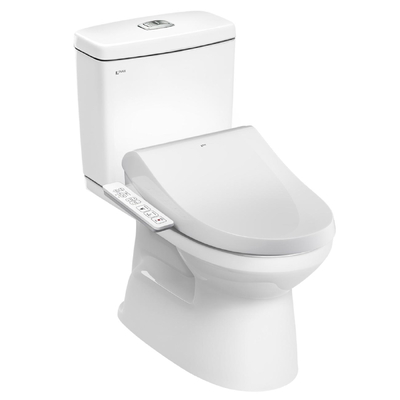 Bồn cầu 2 khối nắp điện tử Inax C-514A+CW-H17VN