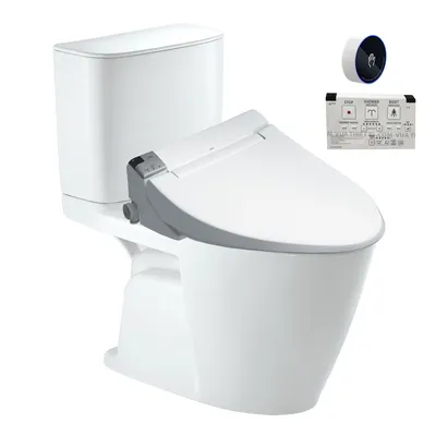 Bồn cầu 2 khối nắp điện tử xả tự động Inax ACT-602+CW-KA22AVN/BW1