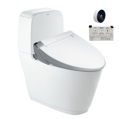 Bồn cầu 2 khối nắp điện tử xả tự động Inax ACT-832+CW-KA22AVN