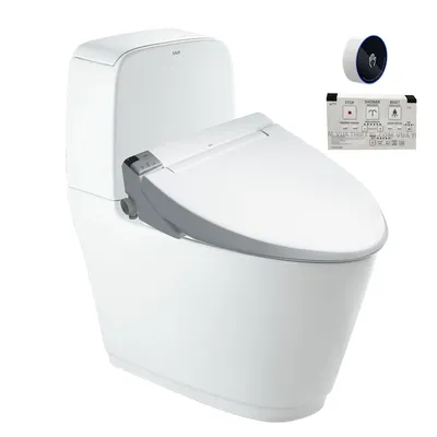 Bồn cầu 2 khối nắp điện tử xả tự động Inax ACT-832+CW-KA22AVN/BW1