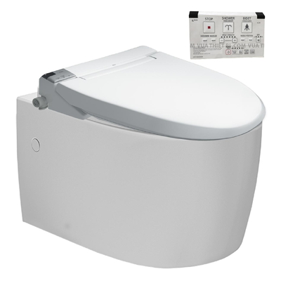 Bàn cầu âm tường nắp điện tử Inax AC-952+CW-KA22AVN