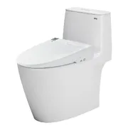 Bồn cầu 1 khối nắp điện tử tự động xả Inax ACT-902+CW-KA22AVN