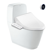 Bồn cầu 2 khối tự động xả nắp điện tử Inax ACT-832+CW-H17VN