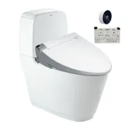 Bồn cầu 2 khối nắp điện tử xả tự động Inax ACT-832+CW-KA22AVN/BW1