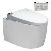 Bàn cầu âm tường nắp điện tử Inax AC-952+CW-KA22AVN/BW1